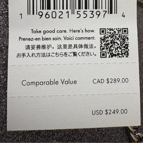 Kate Spade Kenzie Glitter Lilly Pochette NWT - Picture 9 of 9